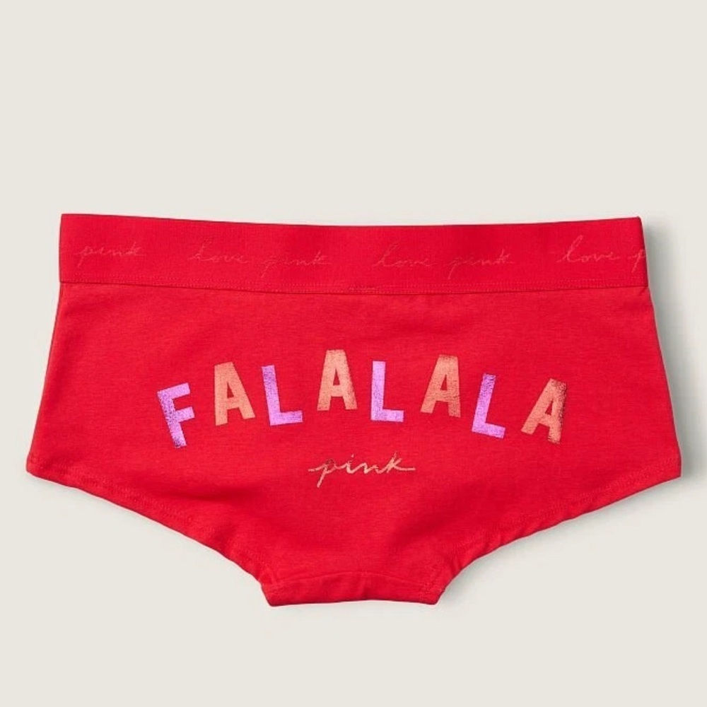 PINK Logo Panty Women Size Large